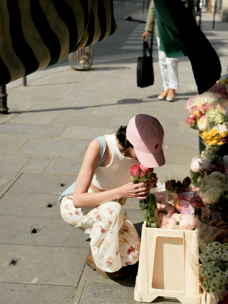 [Strawberry] Cap - strawberry pink