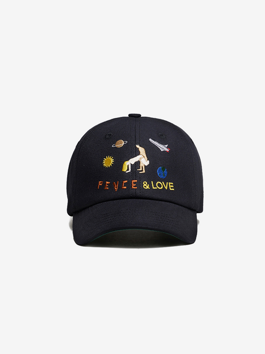 [Peace & Love] Cap - black