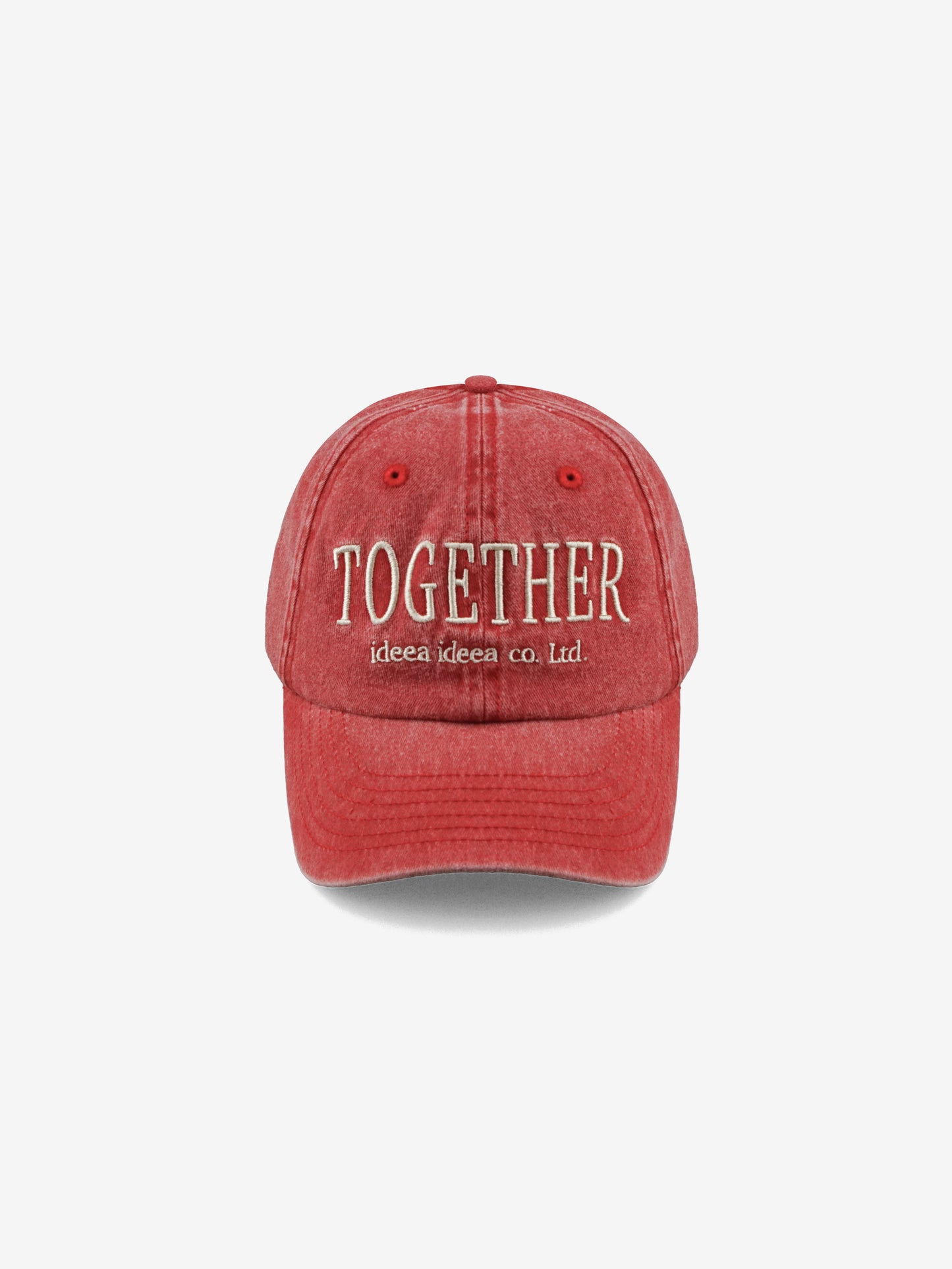 [Together] Cap - vintage red