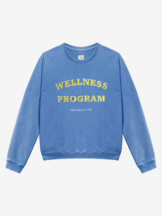 [Wellness Program] Hoodie - Washed Blue