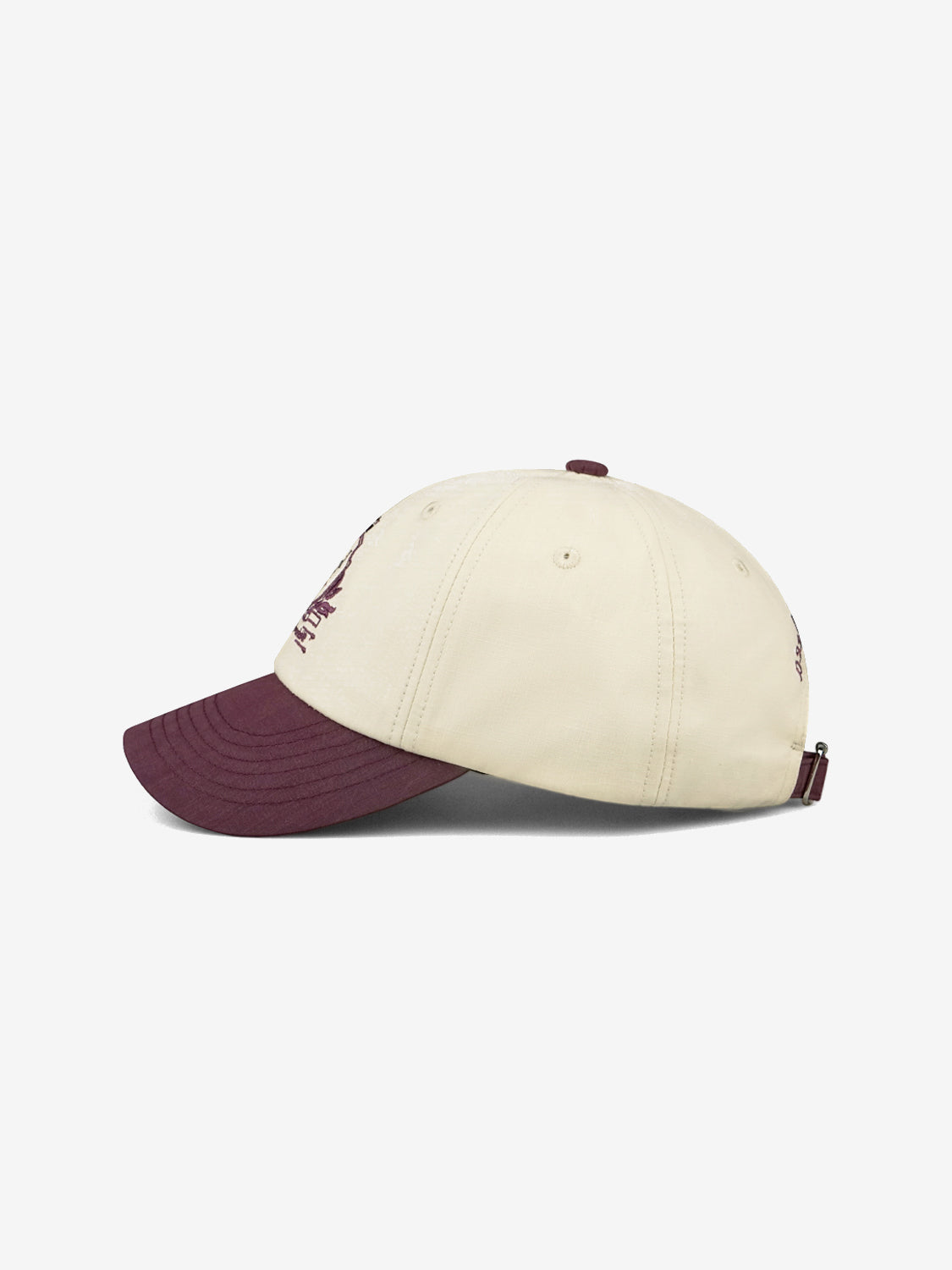 [Wellness Program-Emblem] Cap - white & purple