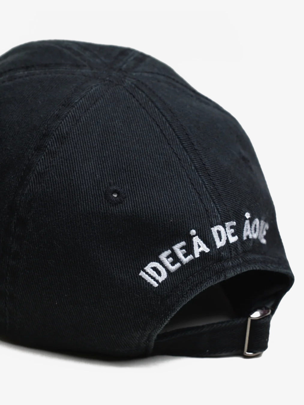 [Eat different] Cap - black