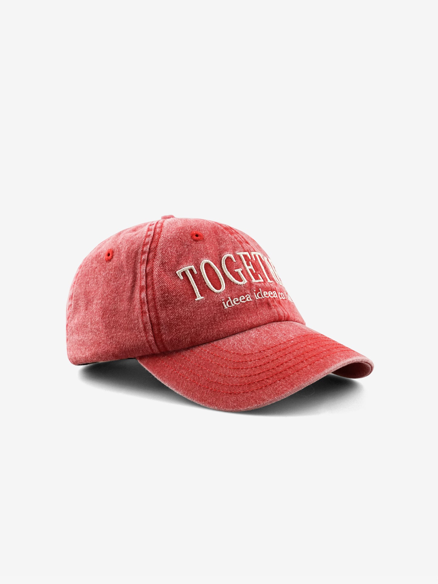 [Together] Cap - vintage red