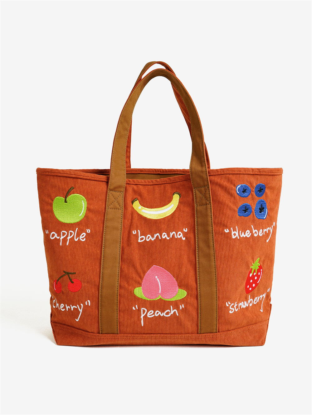 [Good ideea ideea] Tote - coral orange