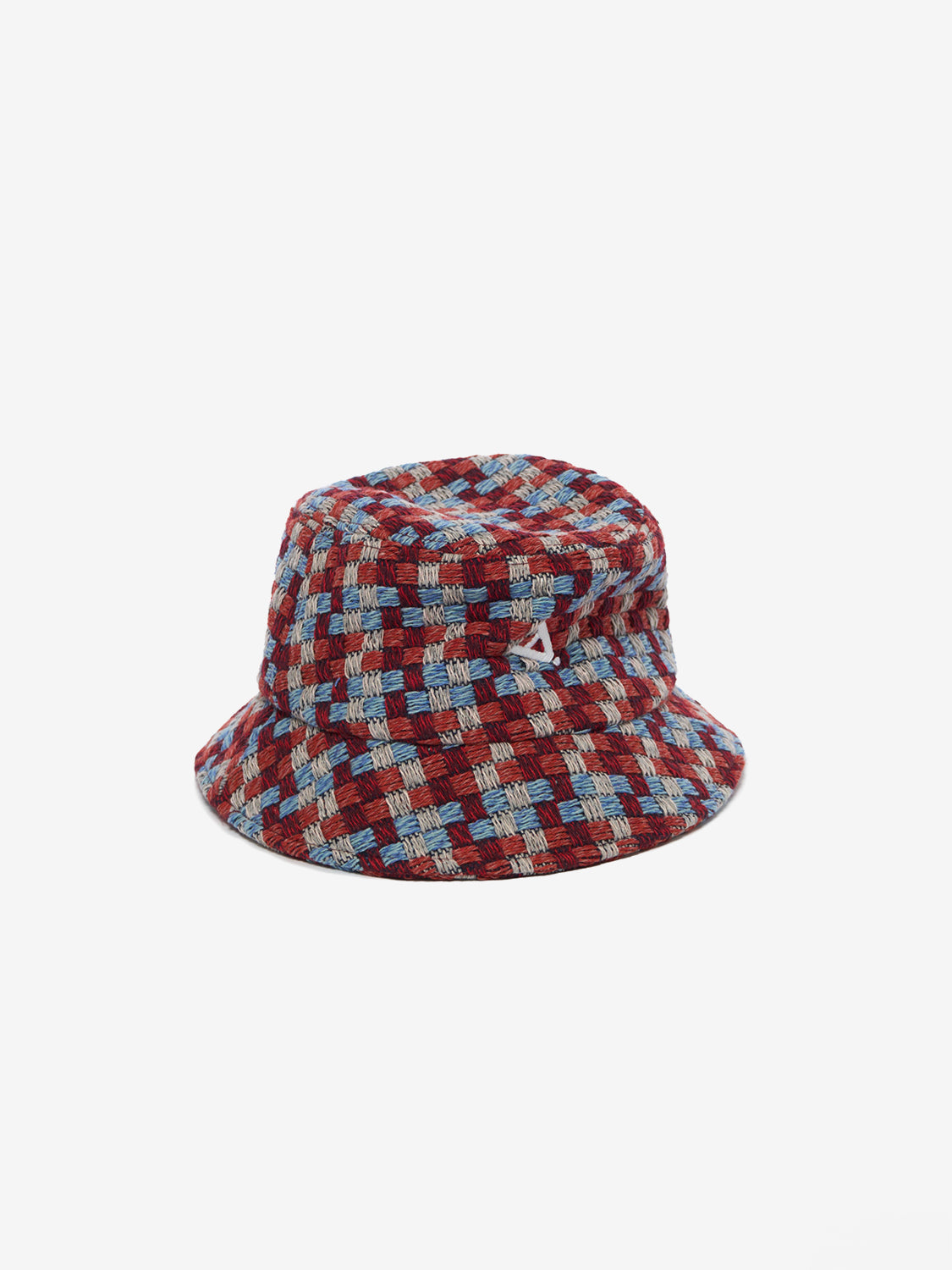 [Formula A] Bucket hat - Red & Blue Tartan